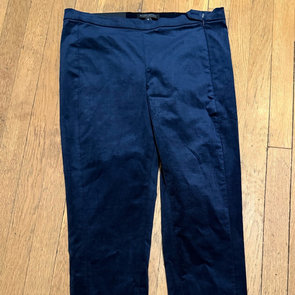Banana Republic Womens Dark Blue velour Pants